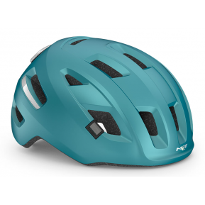 Шолом MET E-MOB teal matt Фото №1